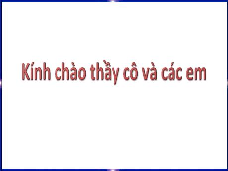 Bài giảng Tiếng Việt Lớp 2 - Bài 4: Cô gió