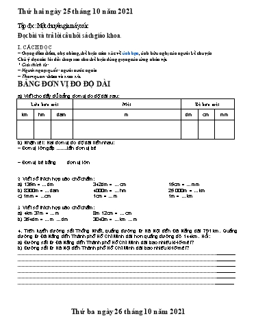 Bài tập các môn Lớp 5 - Tuần 5 - Năm học 2021-2022 - Trường Tiểu học Tân Quới A (Có đáp án)